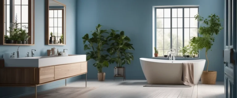 Salle de bain bleue et bois : 7 astuces pour une ambiance zen lumineuse